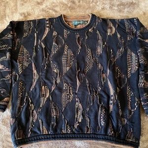 Tundra, XL, Black with orange, blue & gold